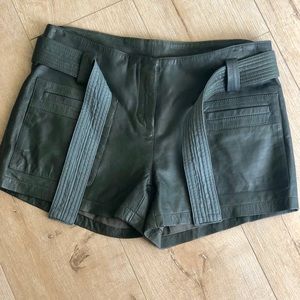 Brand New leather shorts size M